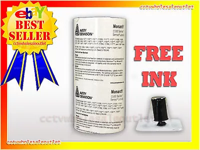 Genuine Monarch 1130 White Labels 10 Rolls & 1 FREE INK • $28.99