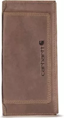 Carhartt Men's Rodeo Wallet 100% Leather Carhartt Leather Triple-Stitched Rodeo • $54.99