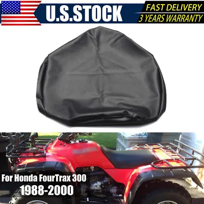 $15.99 • Buy Standard ATV Seat Cover Black For Honda Fourtrax 300 TRX300 1988-2000