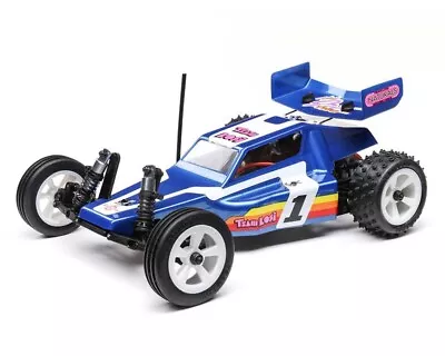 Losi RC Car 1/16 Mini JRX2 Brushed 2 Wheel Drive Buggy RTR (Blue) [LOS01020T2] • $169.99