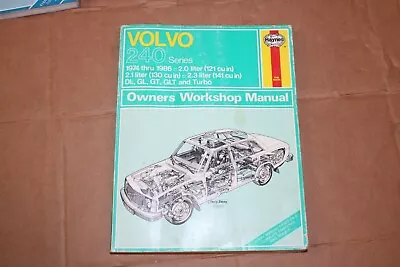 Haynes Volvo 240 Series 1974-1984 Owners Workshop Manual 270 (US) • $15