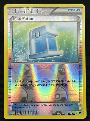 Max Potion (Item) Pokemon 103/122 - Breakpoint Reverse Holo Uncommon - NM • $1.89