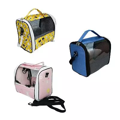 Hamster Carrier Guinea Pig Travel Bag Cage Outdoor Handbag For Bunny Small • £9.89