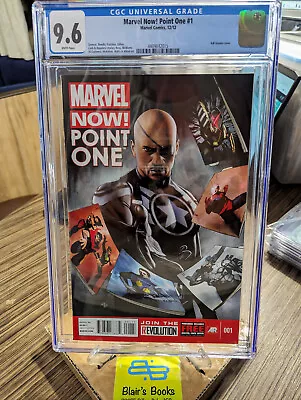 MARVEL NOW! POINT ONE #1 CGC-Grade 9.6 [2012] Cool NICK FURY Cover By Adi Granov • $0.99