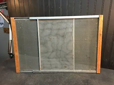 Wood Frame Adjustable Window Screen Adjustable Size To  17in X 36in • $22.49