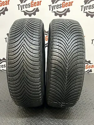 2x 215 65 R16 98H Michelin Alpin5 M+S 6mm Tested Free Fitting • $109.99