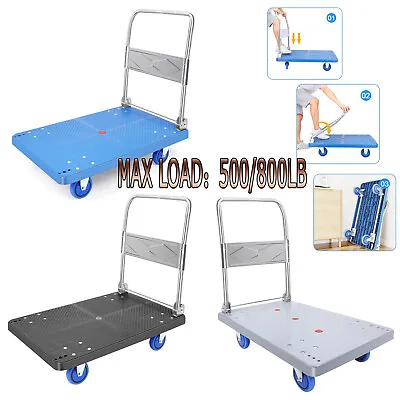  Platform Cart Dolly Folding Foldable Moving Warehouse Push Hand Truck New • $58.99