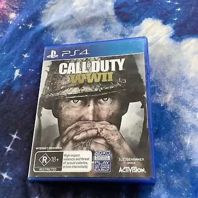 PS4 Game Call Of Duty WWII • $13