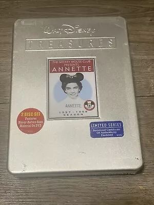 Walt Disney Treasures: The Mickey Mouse Club Presents Annette DVD Set New Sealed • $99.99