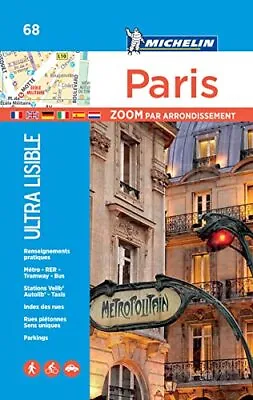 Paris Par Arrondissement - Michelin City Plan 6... By Michelin Sheet Map Folded • $7.73