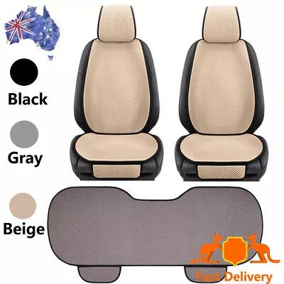 Breathable Car Seat Cover Full Set Front Rear Ice-silk For Mazda 2 3 CX3 CX5 CX7 • $84