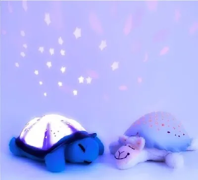 Night Star Moon Sky Starry Projector LED Light Lamp Kids Baby Bedroom Turtle/She • £8.97