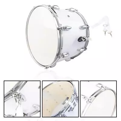 Stainless Steel Wood Marching Snare Drum Drumstick Percussion Key 14 X10 Inches • $47.58