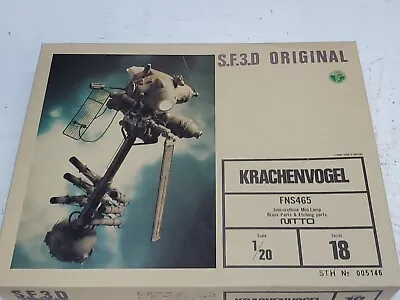 Nitto 1/20 KRACHENVOGEL S.F.3.D Original Maschinen Krieger Vintage Kit Japan • $225