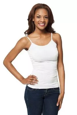 Modbod Basic Camisole Spaghetti Strap Tank Top Sleeveless T Lotus Effect • $13.48