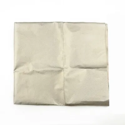 £10.13 • Buy EMF Anti-Radiation Shielding Blanket Silver Fibre Fabric Protection Blocking