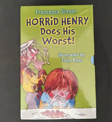Horrid Henry Does His Worst! Kids 15 Book Box Set Brand New Sealed (RRP £74.85) • £24.50