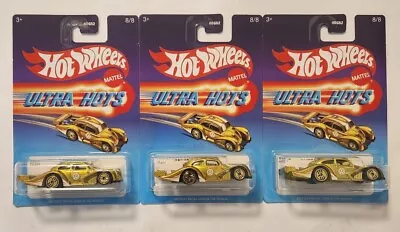 Hot Wheels Ultra Hots Set Of 3 Volkswagen Kafer Racer 8/8 2023 Rare • $45