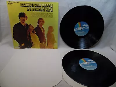 Mamas & Papas -  20 Golden Hits  - Double LP Album • $22