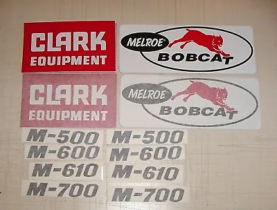 Melroe Bobcat Stickers M610 Clark Decals • $50