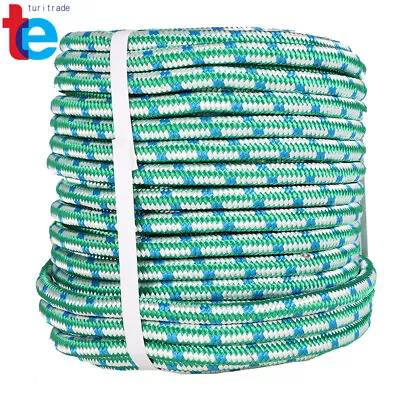 $45.52 • Buy Arborist Tree Climbing Rope 16 Strand Braided Nylon Core Polyester 1/2  X 150'