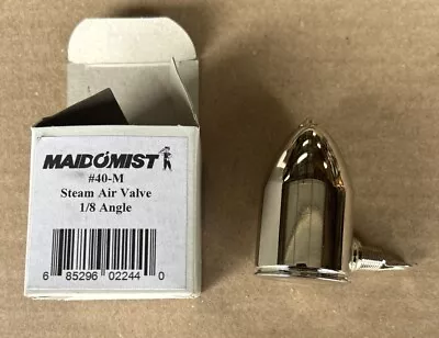 Maidomist #40-M  1/8 Angle STEAM RADIATOR AIR VALVE REPLACES HOFFMAN 40 AIR VENT • $15.99