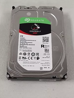 Seagate IronWolf 6TB SATA 3 3.5  Internal Hard Drive *A-GRADE* - FREE SHIPPING • $179