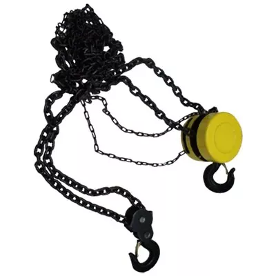 5 Ton 3/8  CHAIN HOIST Puller Lift Winch Load Block Pulley Come Along • $189.99