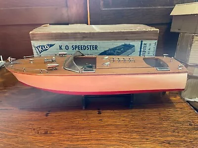 Vintage K&O Speedster  Motorized Toy Model Boat 16  X5  W/Box • $175