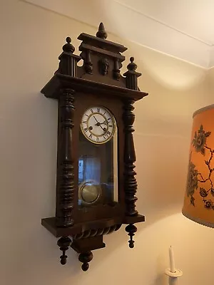 Antique Vienna Chiming  Wall Clock All Working . • £100