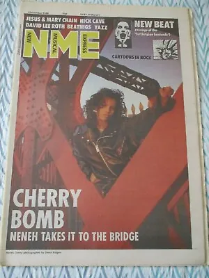 New Musical Express 3 December 1988 Neneh Cherry Jesus & Mary Chain Nick Cave    • £7.50