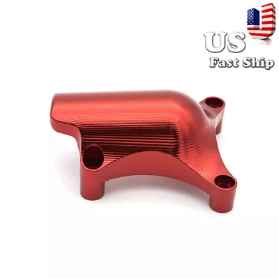 CNC Red Aluminum Water Pump Cover House Fits Ducati  Monster 1200 2014 2015 2016 • $69.99