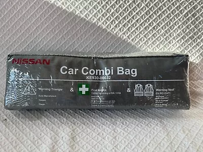 Nissan Car Combi Safety Bag KE930-00032 - BRAND NEW & Sealed • £10