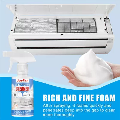 Air Con Coil Foam Cleaning Air Conditioner Foaming Cleaner Sprays Household Use∝ • $13.89