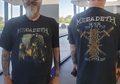 Megadeth T-Shirt Megadeth Retro Vintage Shirt BHP1915 • $22.75