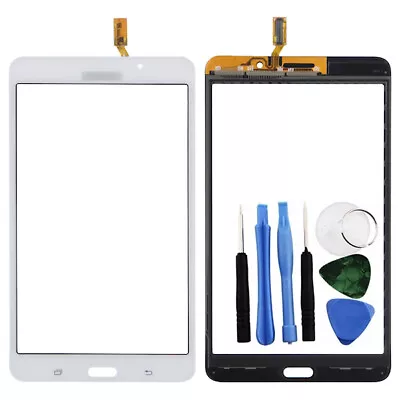 Replacement Touch Screen Glass Digitizer Galaxy Tab 4 7  T230 + Tools White • £8.99