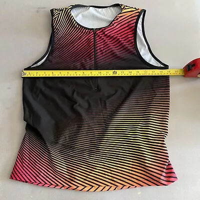 Wattie Ink Mens Size Xl X-Large Tri Triathlon Top (8852-18) • $17.27