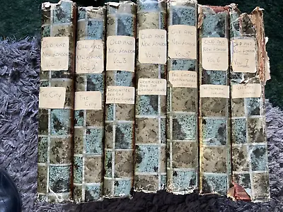 Old And New London 1887 - 7 Vols - Poor Condition - Rebinding Project • £12.50