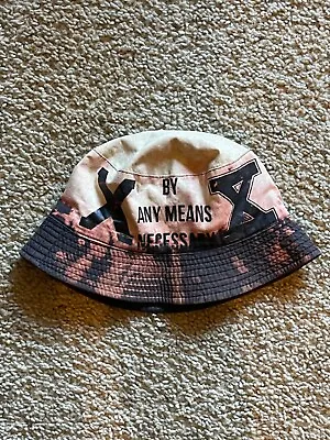 One Of A Kind Vintage Malcolm X By Any Means Necessary Tie-Dye Bucket Hat • $32