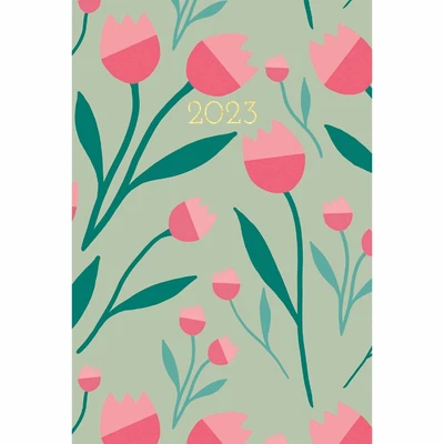 £5.48 • Buy Floral A7 Diary 2023 - Art - Week To View