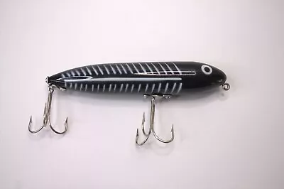 HEDDON ZARA SPOOK BLACK SHORE TOPWATER FISHING LURE VINTAGE Fishing Lure • $6.95