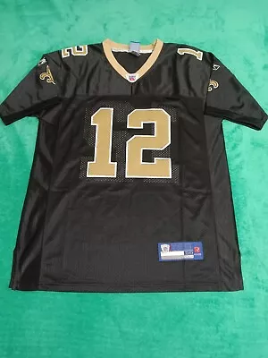 NWOT MARQUES COLSTON New Orleans Saints NFL Reebok On Field #12  Jersey Sz 50 • $79.99