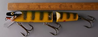 Vintage Dale Wiley & Sons 6.5  Wood Perch Muskie Killer ~ Great Color! • $39.99