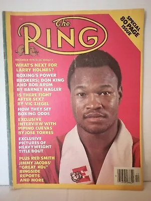 $11.99 • Buy 1979 DECEMBER THE RING MAGAZINE LARRY HOLMES BOXING VINTAGE Sports 