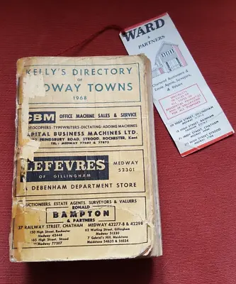Kelly's Directory Of Medway Towns 1968 - Paperback • £42