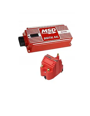 MSD Ignition 6425 Digital 6AL Ignition Control With Rev Control With 8207 Coil • $415.99