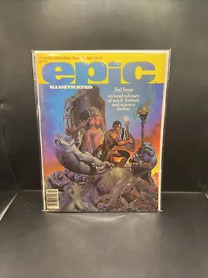 Epic Illustrated 2 Richard Corben Robert E Howard Veitch Starlin Chaykin(M4)(44) • $7.99