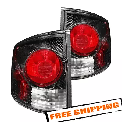 Anzo 211033 Carbon Fiber/Red 3D Style Euro Tail Lights For 95-03 Chevy S10 • $86.34