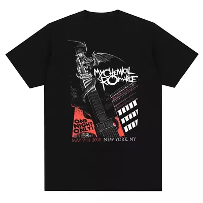 My Chemical Romance Mcr Band Men Women Cotton T-Shirt Printed T Shirt Casual Sho • $32.35