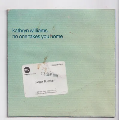 (LA827) Kathryn Williams No One Takes You Home - 2002 DJ CD • £3.99